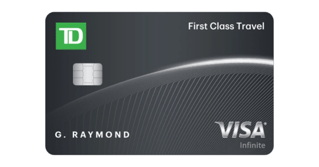 TD First Class Travel Visa Infinite Card