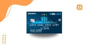 Benefits of SBI Shaurya Credit Card