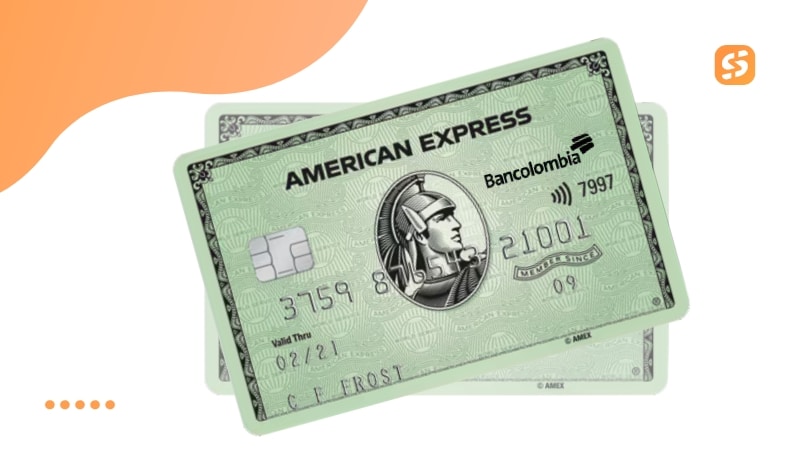 Tarjeta Verde American Express Bancolombia