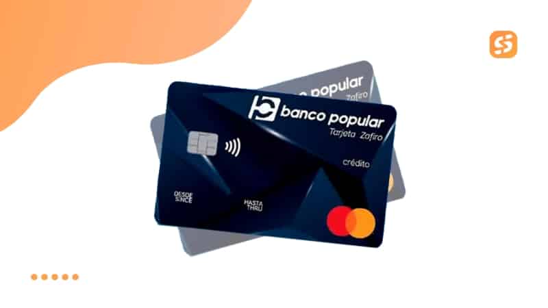 Tarjeta Zafiro Mastercard del Banco Popular 