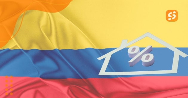 tasa de interés préstamos hipotecarios Colombia