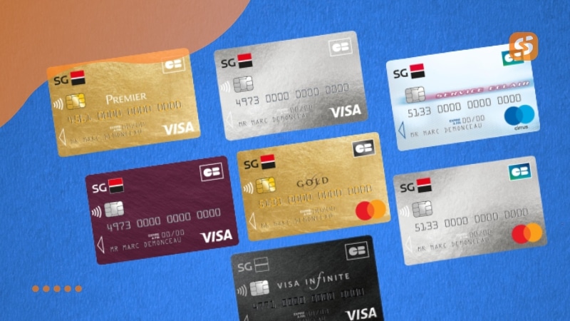 Meilleures cartes de crédit Société Générale