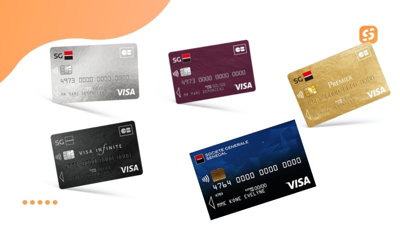 Comparatif cartes Société Générale