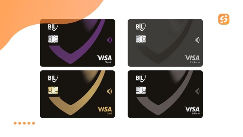 Avantages carte de crédit BIL Visa Avantages carte de crédit BIL Visa