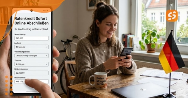 ratenkredit sofort online abschließen Deutschland