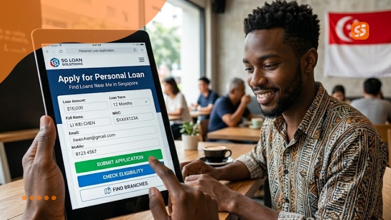 Digital personal loan application