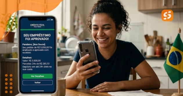 Empréstimos para Negativados Aprovado