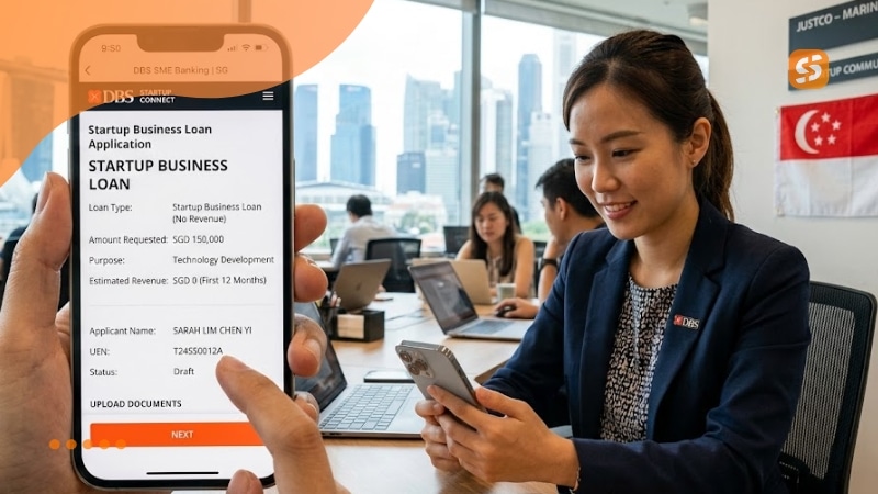 Singapore startup financing no revenue