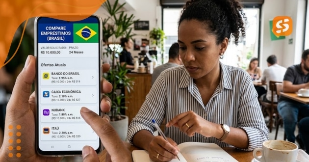 comparar taxas de empréstimo