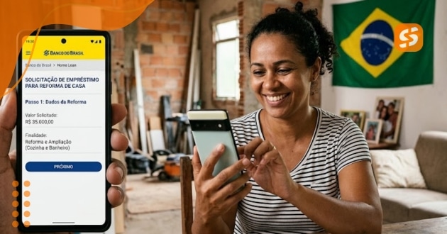 empréstimo para reforma casa
