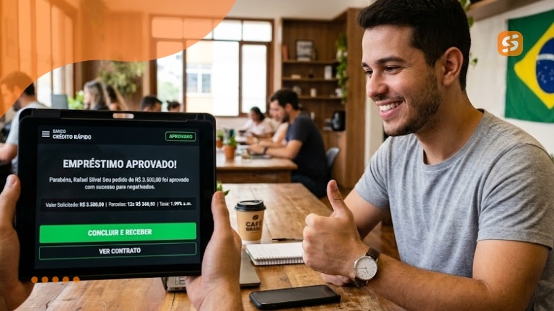 fintechs para negativado aprovado