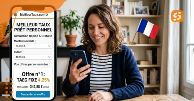 meilleur taux prêt personnel