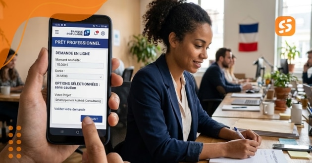 prêt professionnel sans caution