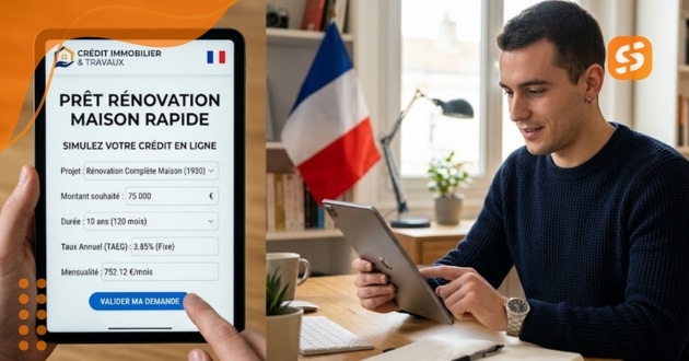 prêt rénovation maison rapide