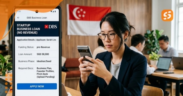 startup business loan no revenue