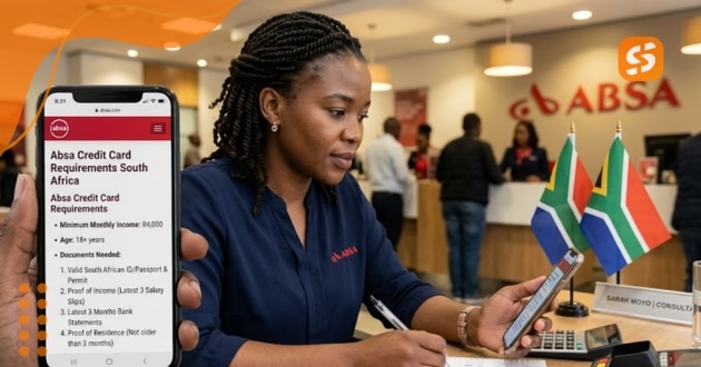 Absa credit card minimum income South Africa