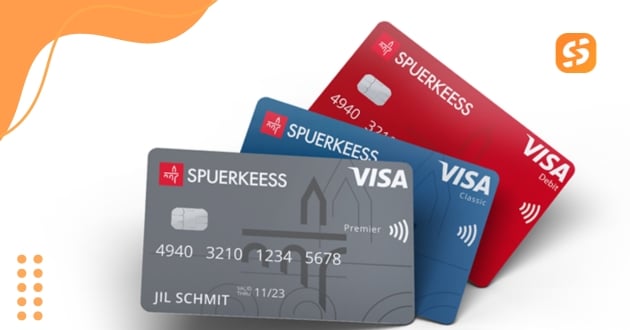 carte crédit Spuerkeess Visa
