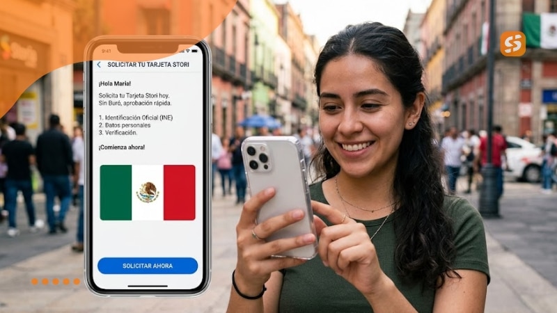 pasos para pedir la tarjeta Stori en línea