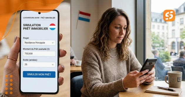 prêt immobilier Luxembourg simulation