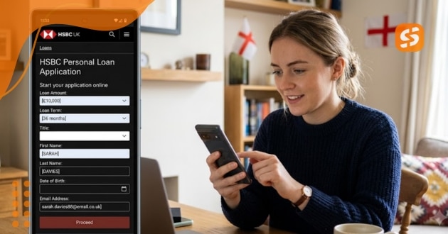 HSBC loans UK apply online