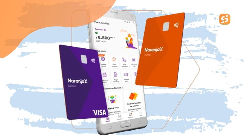tarjeta Visa internacional Naranja X