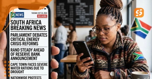 South Africa Breaking News Today