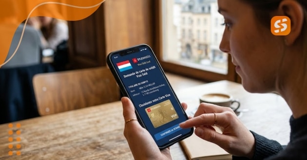 carte de crédit Visa Luxembourg