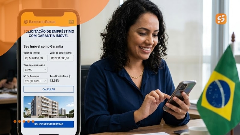 crédito com garantia imobiliária