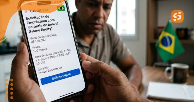 empréstimo com garantia imóvel juros