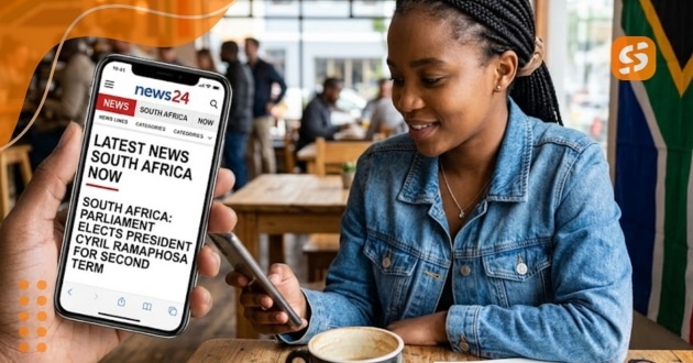 latest news South Africa now