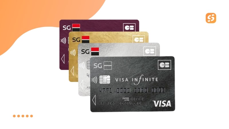 avantages carte Société Générale Visa