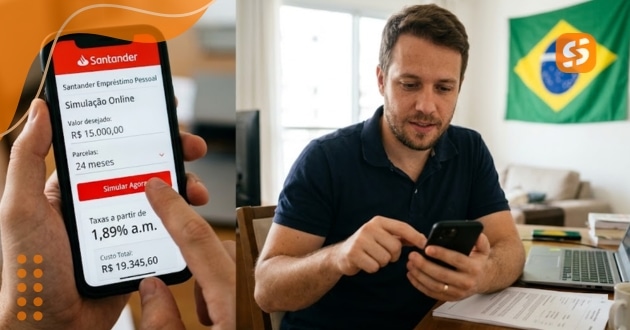 empréstimo Santander simulação online