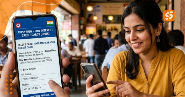 low interest credit cards India