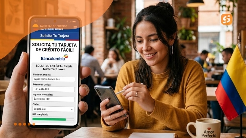 tarjetas de crédito sin historial crediticio Colombia