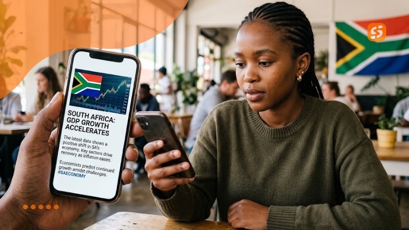 South Africa GDP growth rate