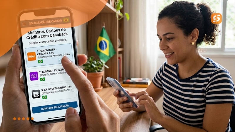 cartão com cashback